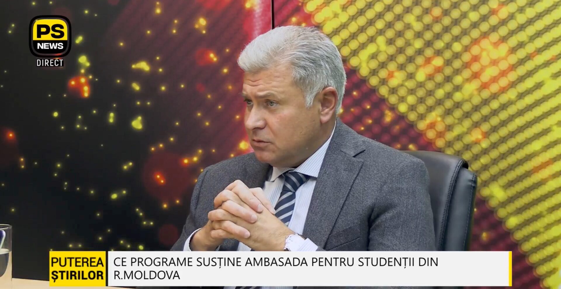 Victor Chirilă, ambasadorul Republicii Moldova la București, în interviu la Puterea Știrilor despre internshipuri plătite și fonduri europene