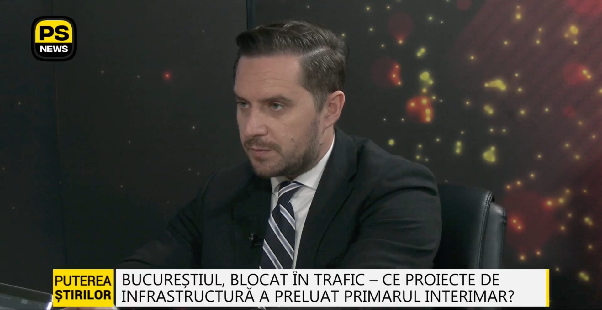 Stelian Bujduveanu, primarul interimar al Capitalei, în studioul Puterea Știrilor