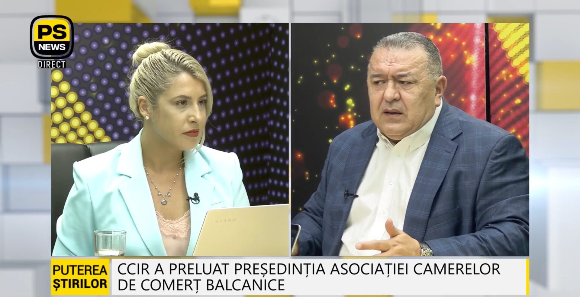 Mihai Daraban, președintele Camerei de Comerț și Industrie a României, în cadrul unui interviu la Puterea Știrilor