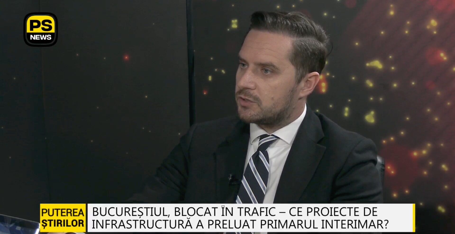 Stelian Bujduveanu, Stelian Bujduveanu, primarul interimar al Capitalei, în studioul Puterea Știrilor