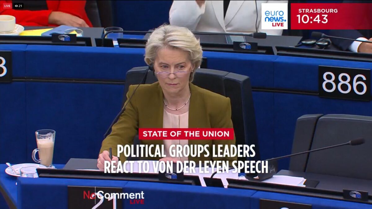 VIDEO Ursula von der Leyen, discurs privind starea UE: „E timpul” pentru o interdicție de vârstă pe rețelele sociale