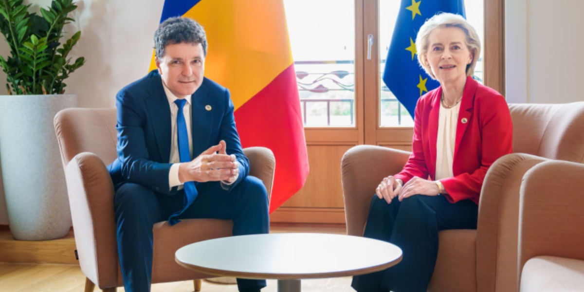 UPDATE Ursula von der Leyen, întâlnire cu Nicușor Dan la Constanța. Aterizarea în Bulgaria, bruiată de ruși