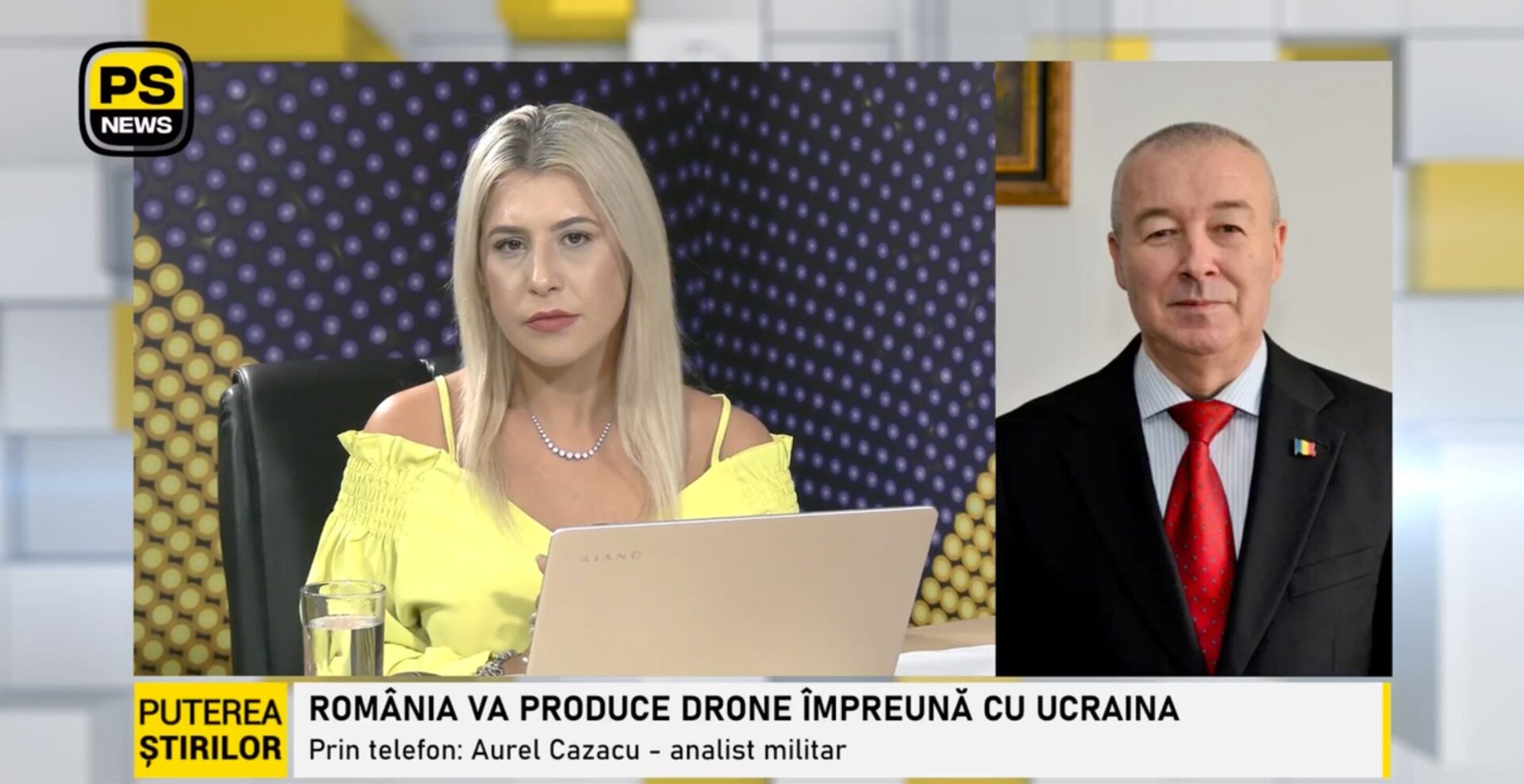 Aurel Cazacu, invitat la emisiunea „Puterea Știrilor” 2.10