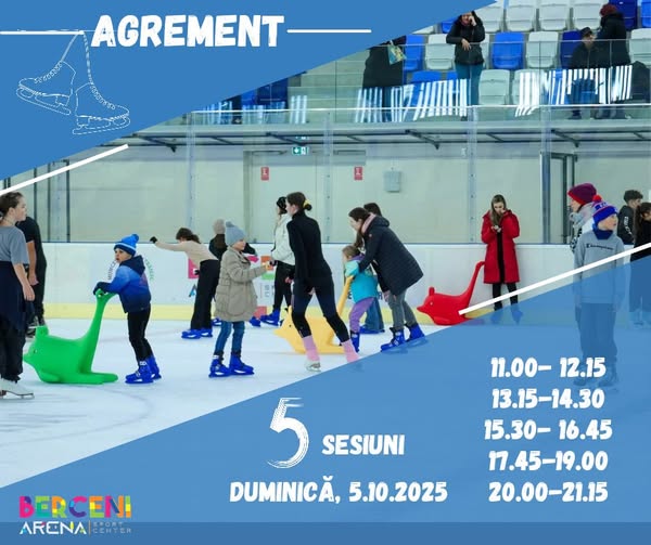 Patinoarul Berceni Arena sesiuni de agrement
